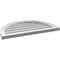 Ekena Millwork Round Top Surface Mount PVC Gable Vent w/ 2"W x 1-1/2"P Brickmould Frame, 28"W x 18"H GVPRT28X1802SN - alternate 2